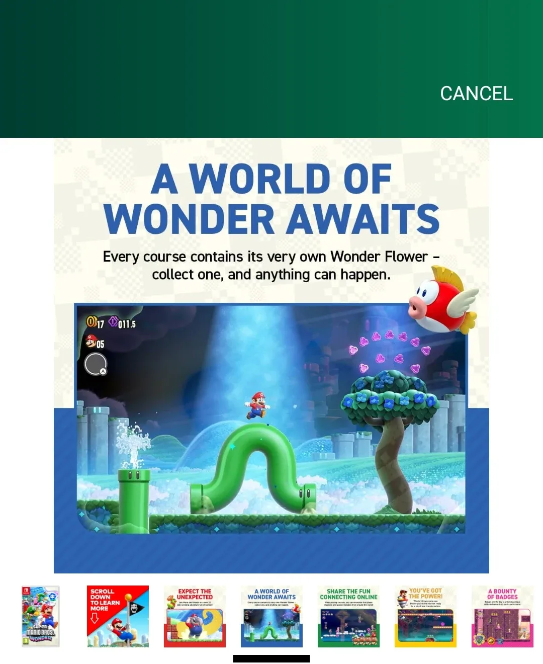 Super Mario Bros Wonder! Brand New! image indicator(3)