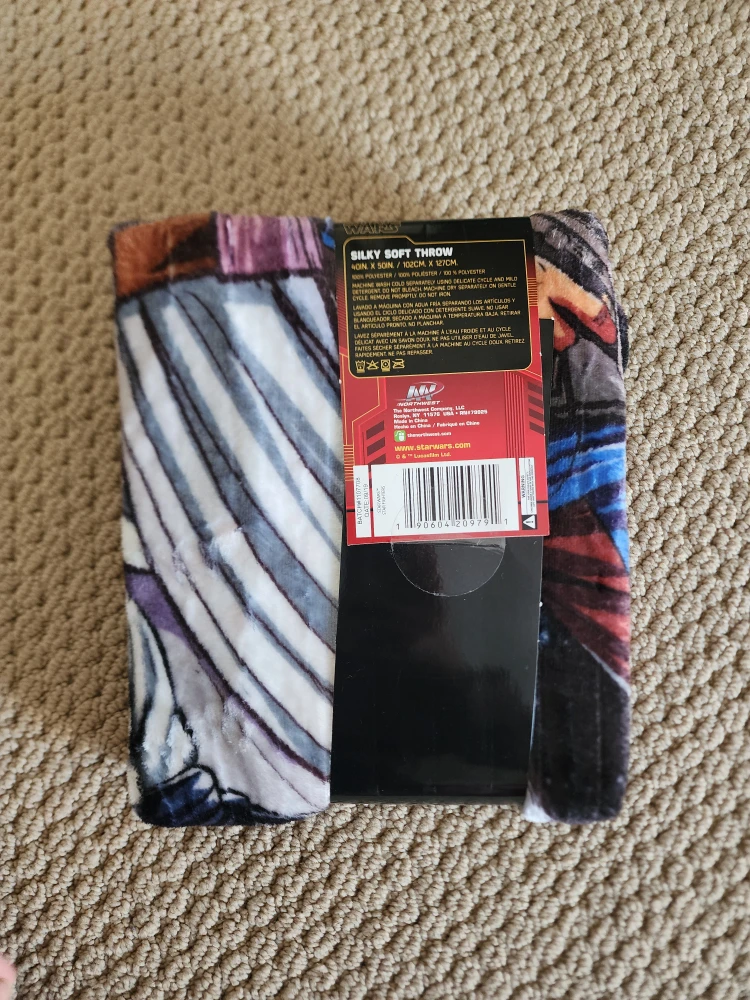 New Star Wars Silky Soft Throw Blanket 40x50" - photo 2