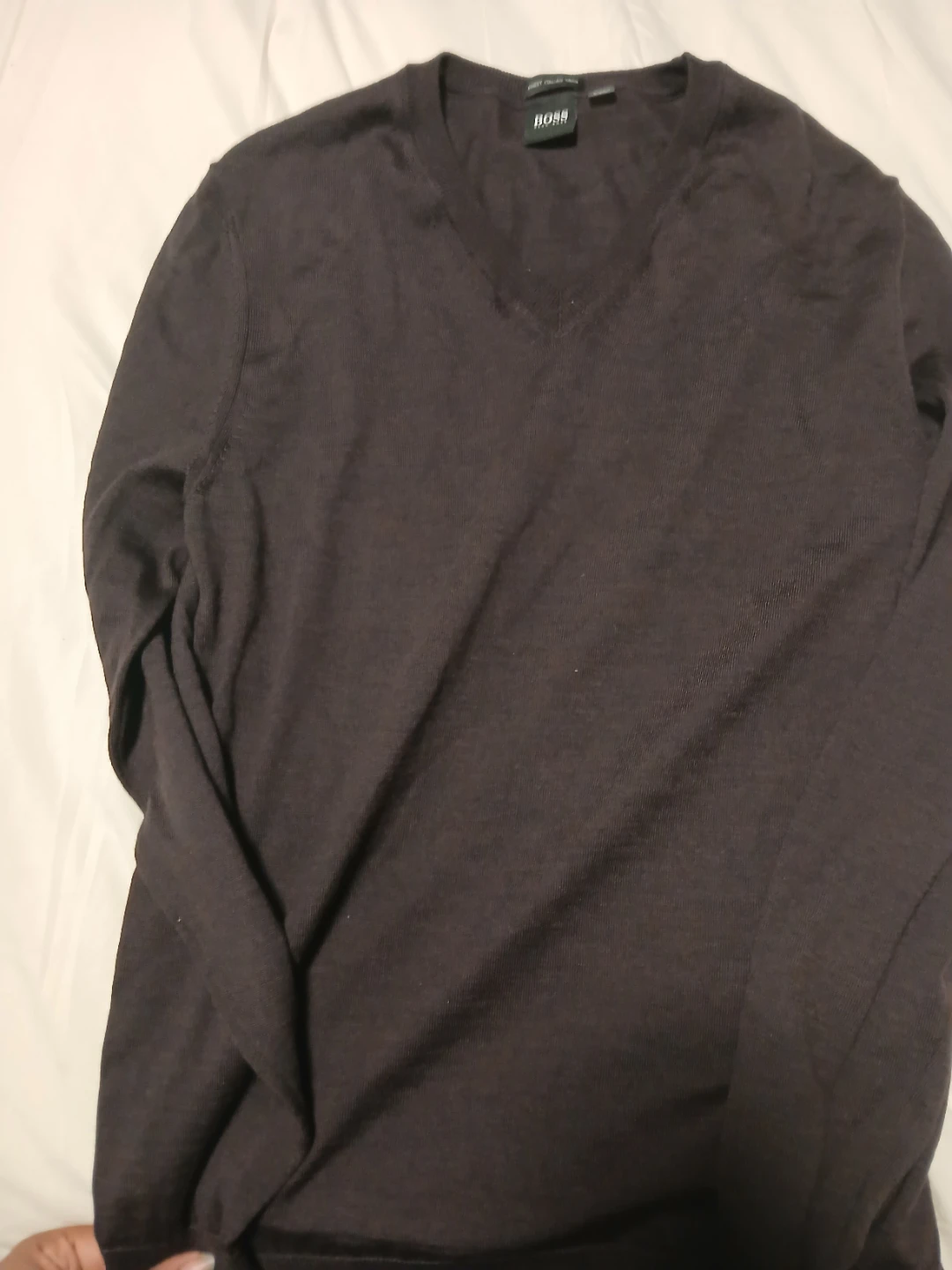 Hugo Boss V-Neck Sweater - Size M
