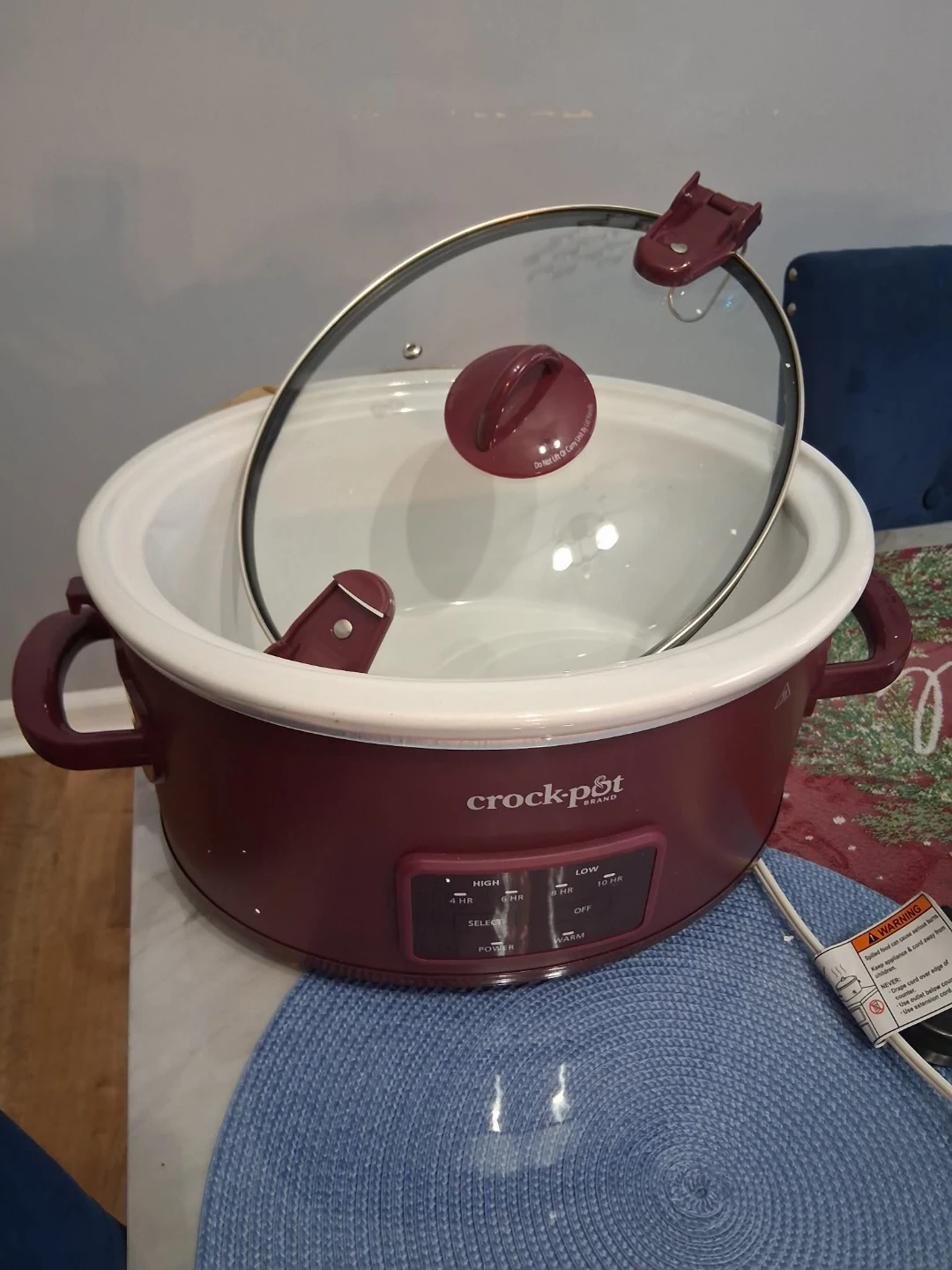 Crockpot Cook & Carry Locking Lid Slow Cooker - photo 2
