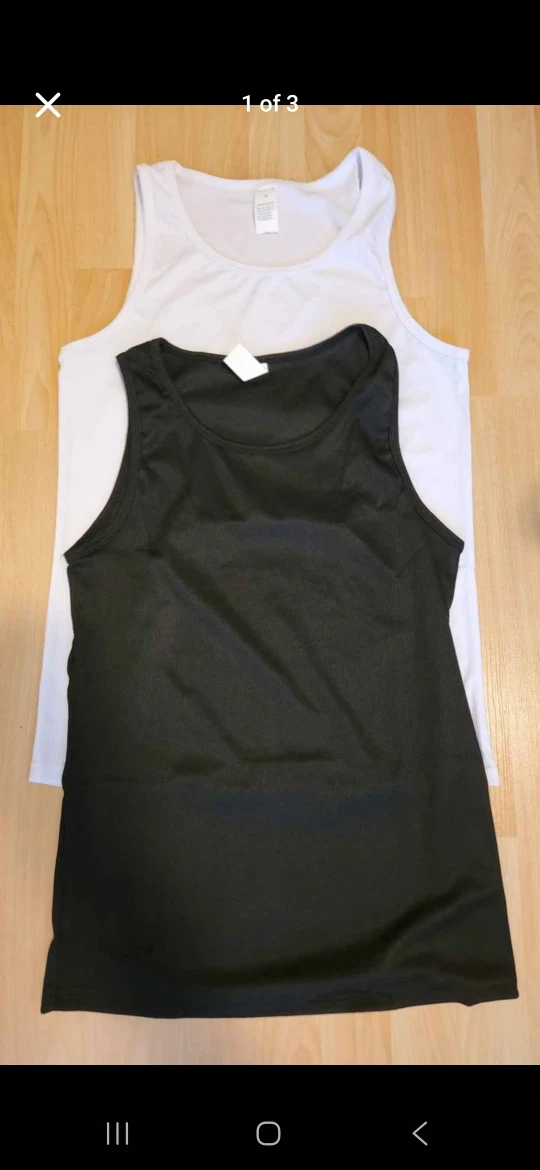 Compressed/Fitted Sleeveless shirts