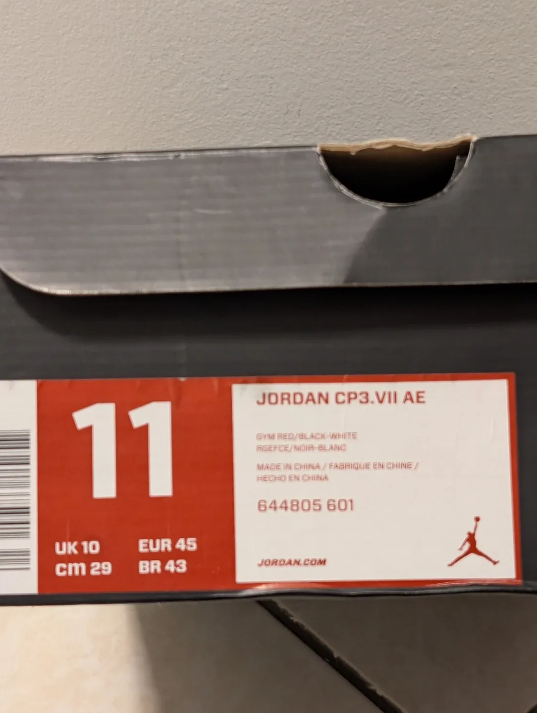 Jordan CP3.VII AE Red/Black - Size 11 image indicator(7)