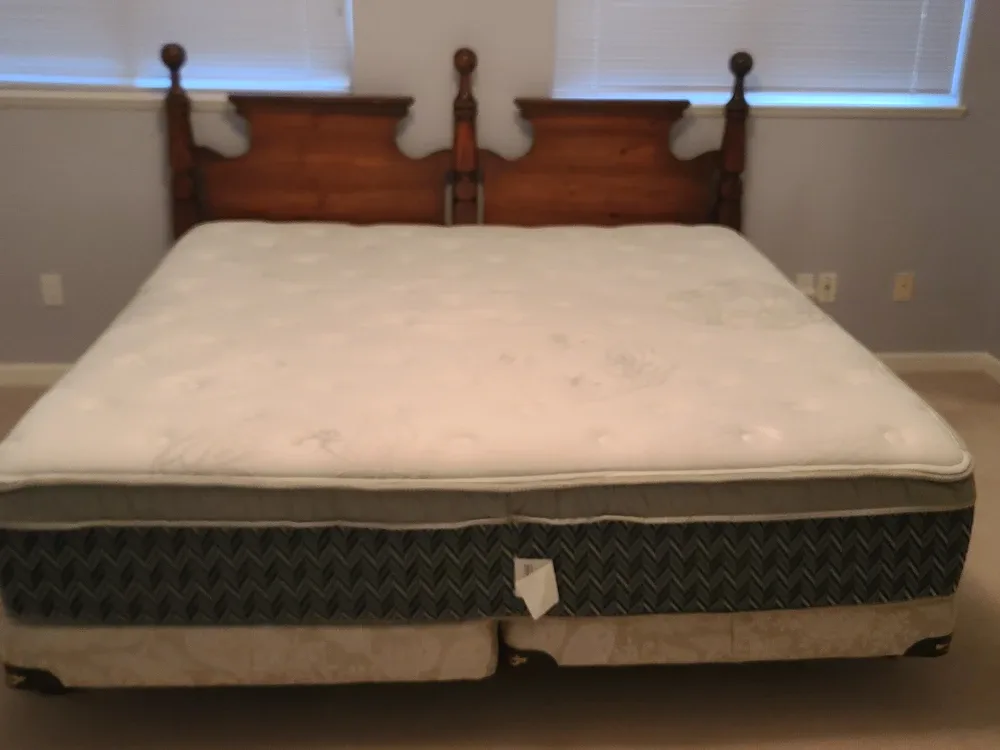 Beautyrest Silver Kingsize Mattress & Bed Frame