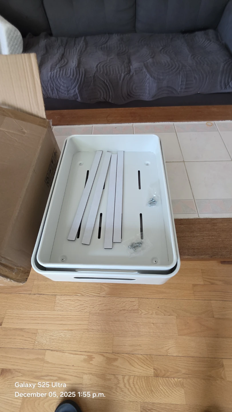 Pull Out Cabinet Organizer - White 2 pack - photo 5
