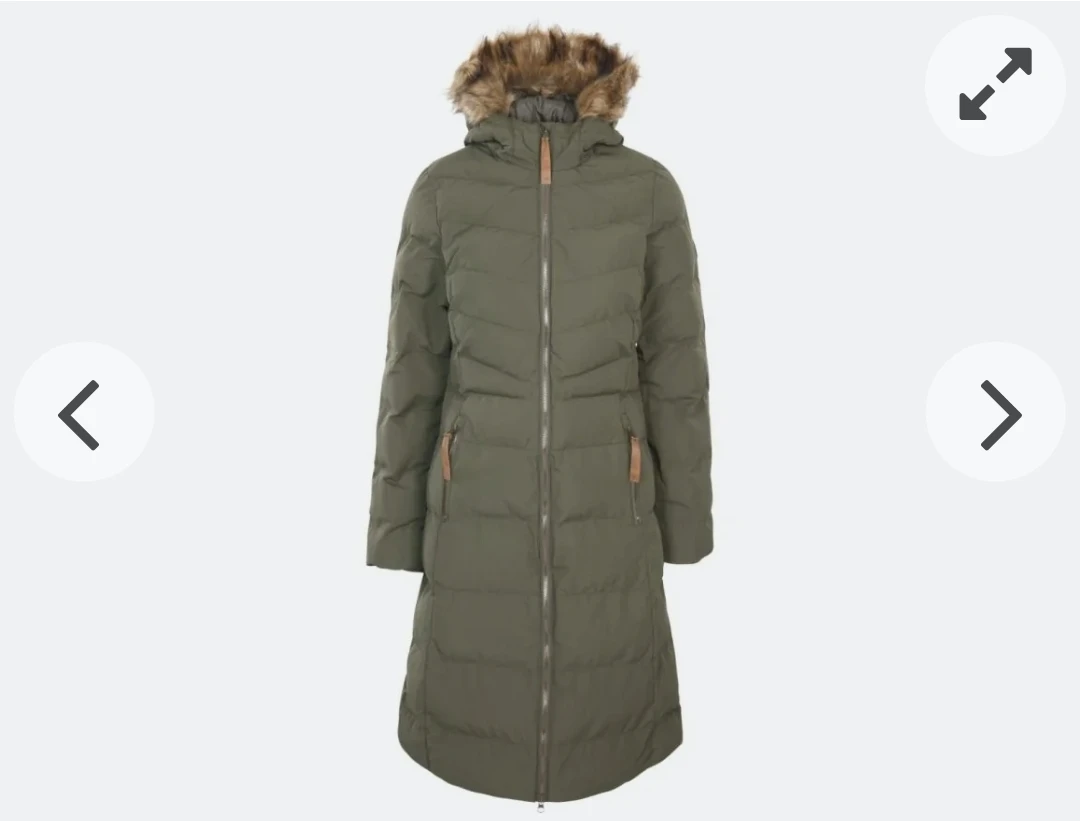 Trespass Waterproof Windproof Puffer Coat - Large