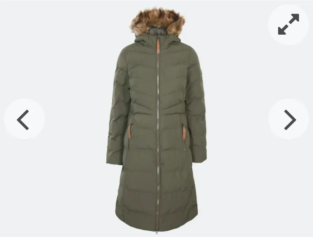 Trespass Waterproof Windproof Puffer Coat - Large