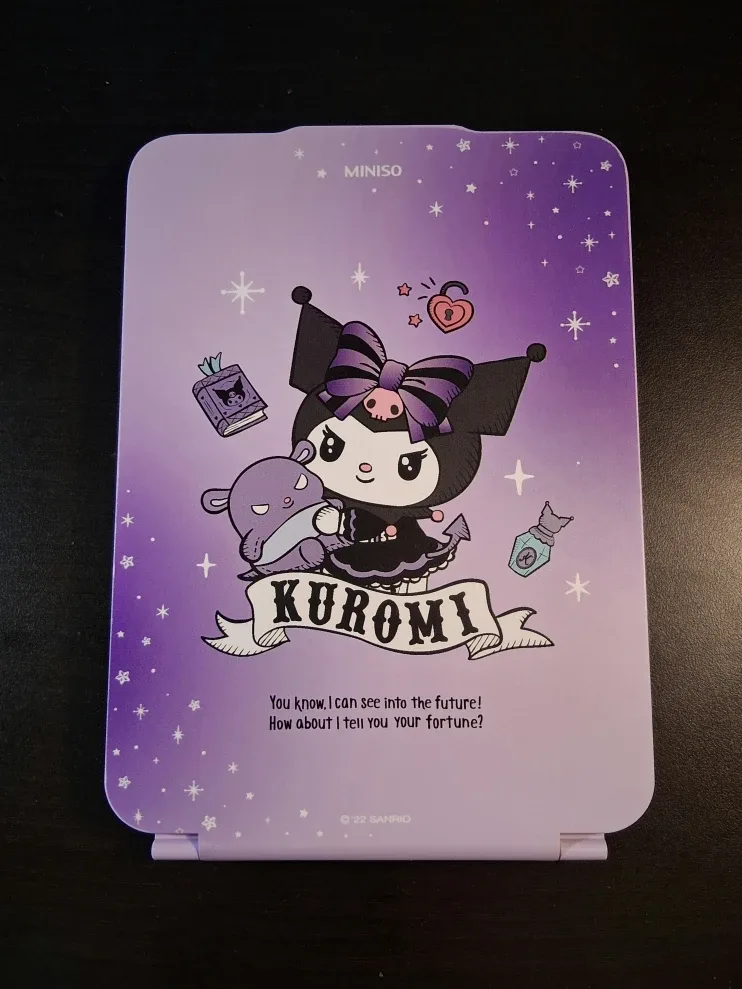 Miniso Kuromi LED folding mirror image indicator(5)