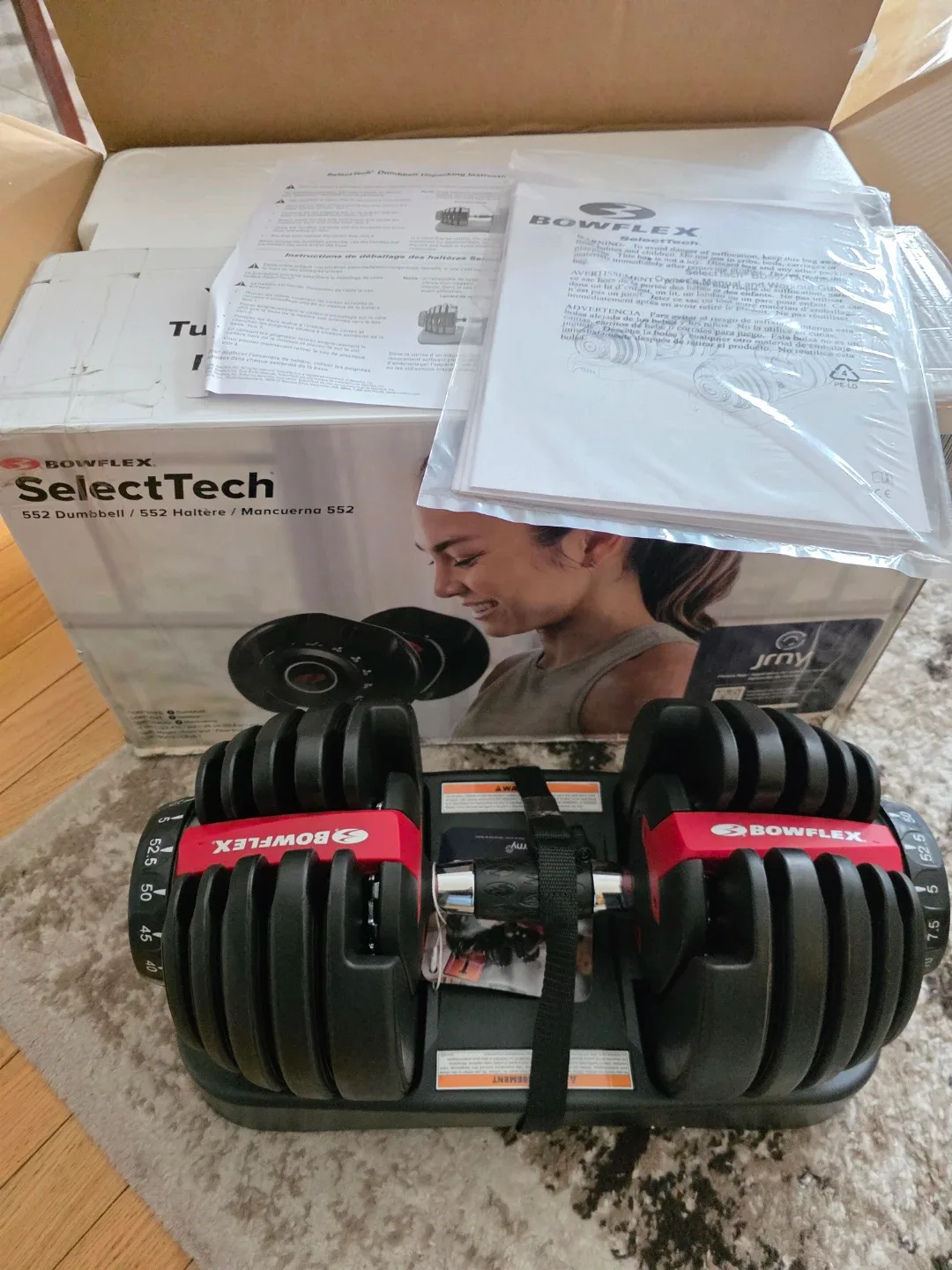 Bowflex SelectTech 552 Dumbbell Set