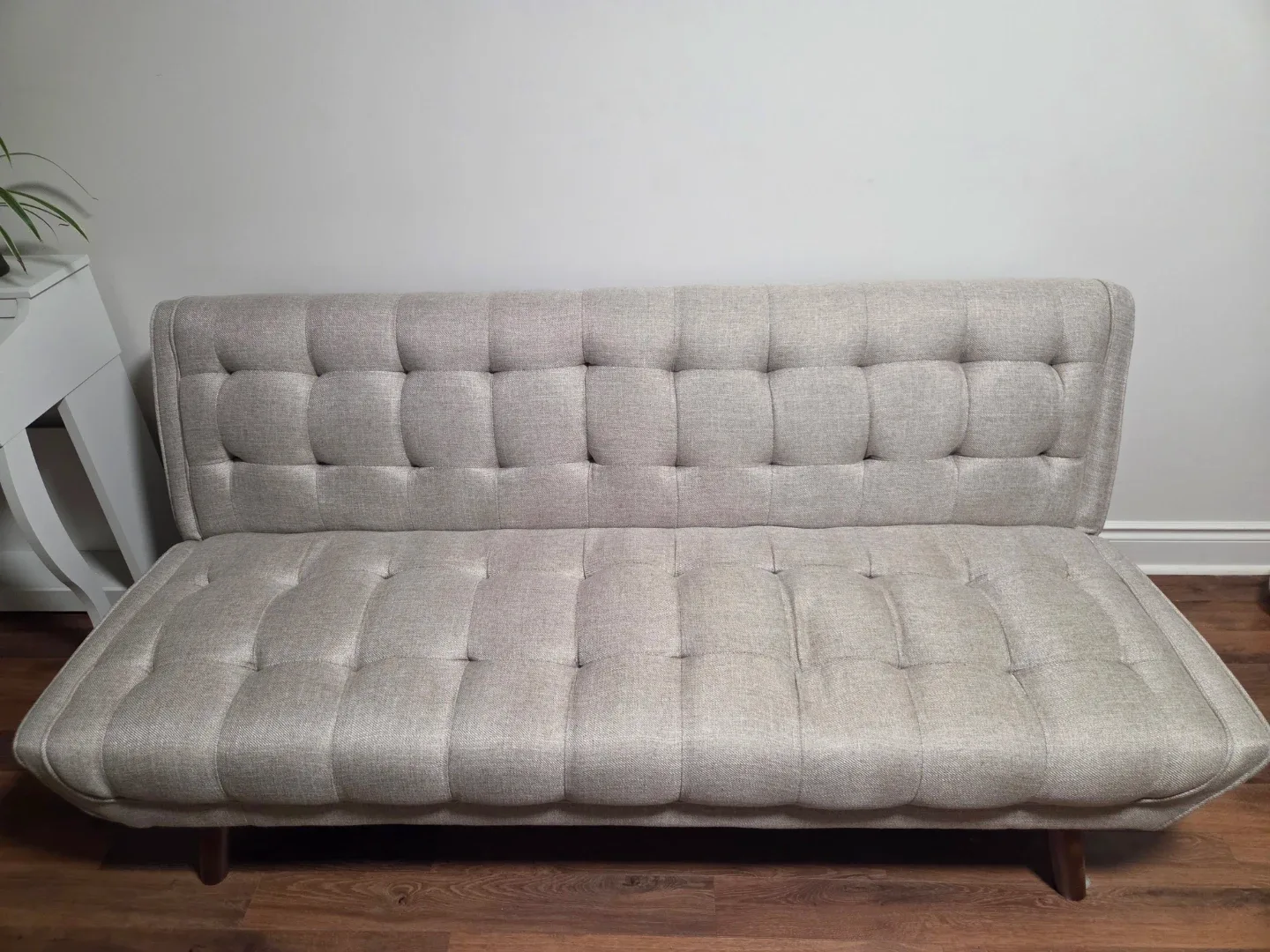 Structube tufted sofa bed
