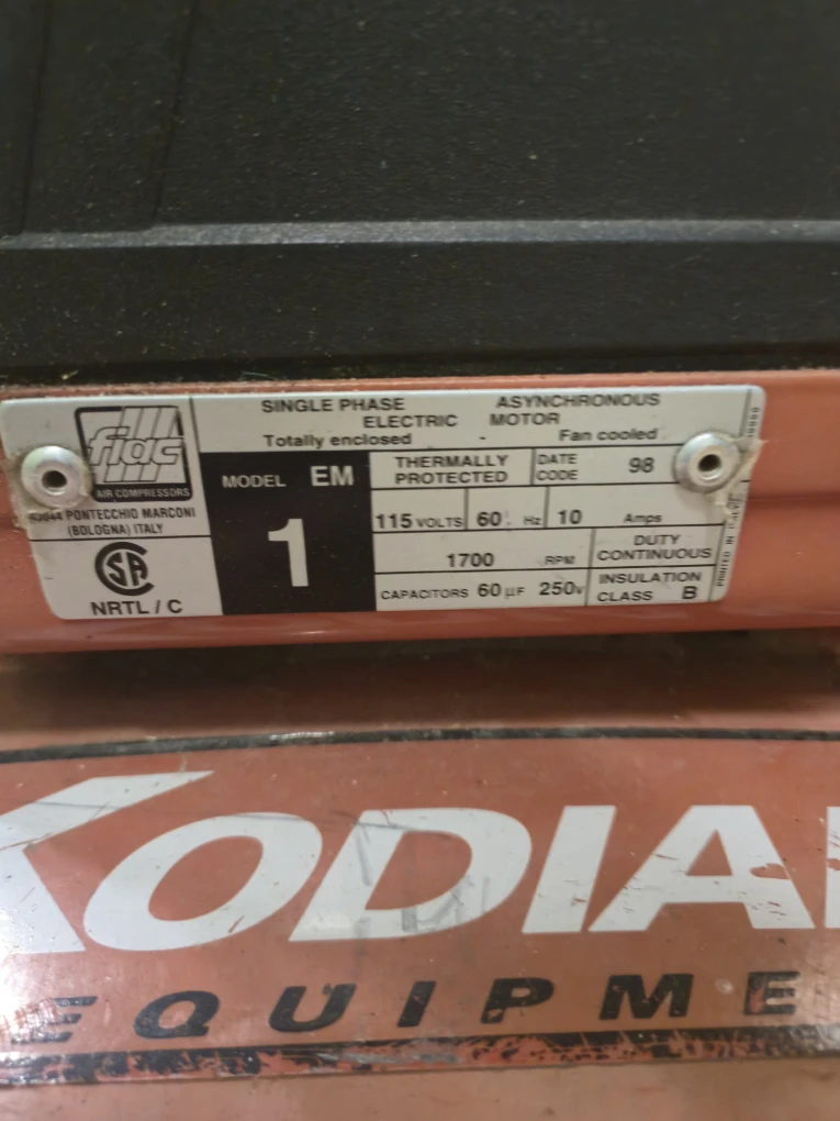 Air Nailer & Campbell Hausfeld Air Compressor