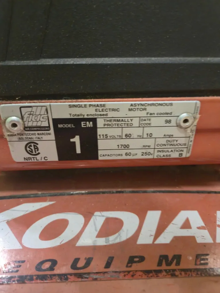 Air Nailer & Campbell Hausfeld Air Compressor