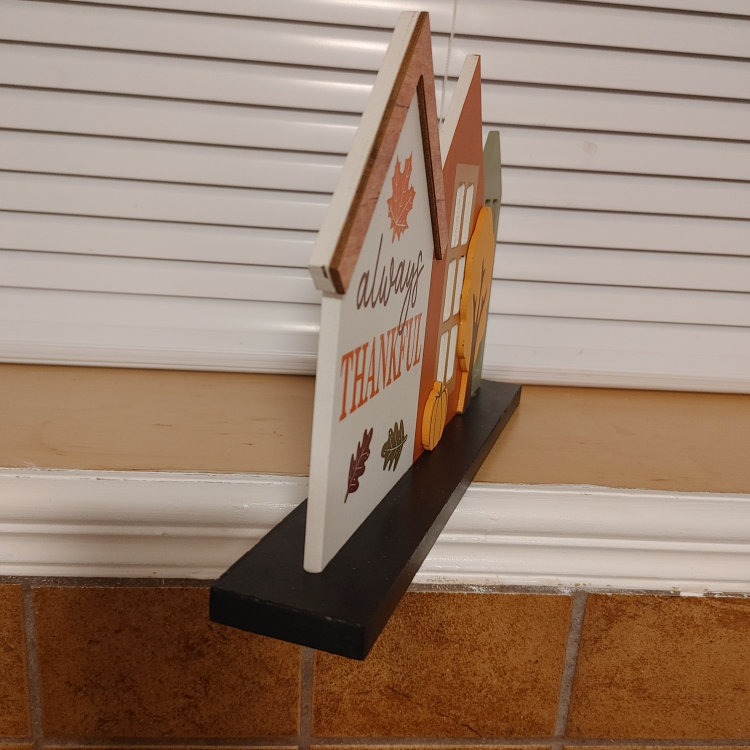 Wooden Fall Decor - Always Thankful - photo 4