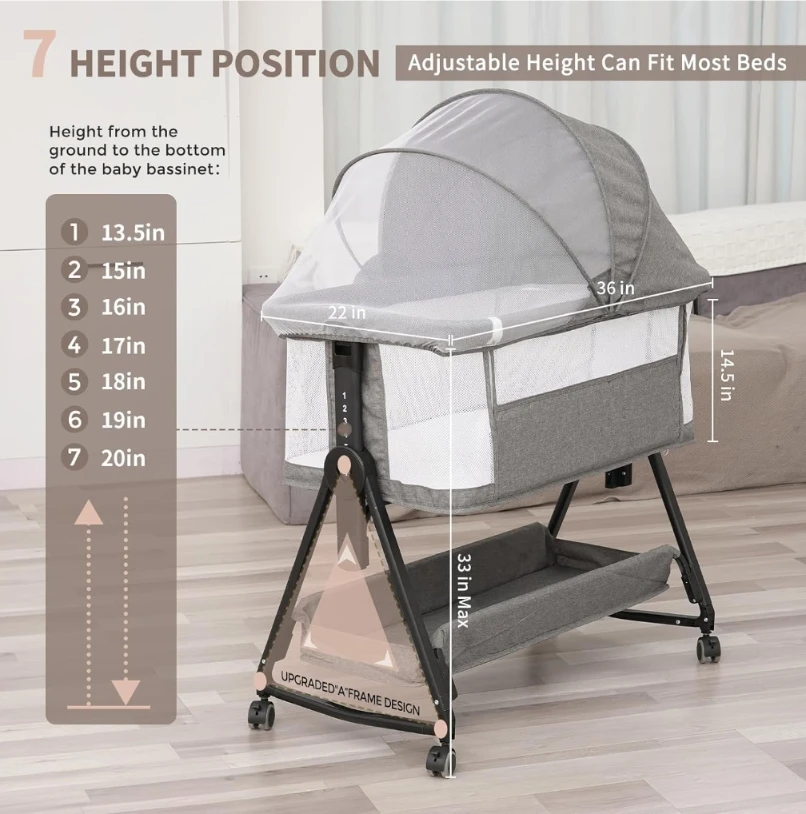 Rocking Baby Bassinet
