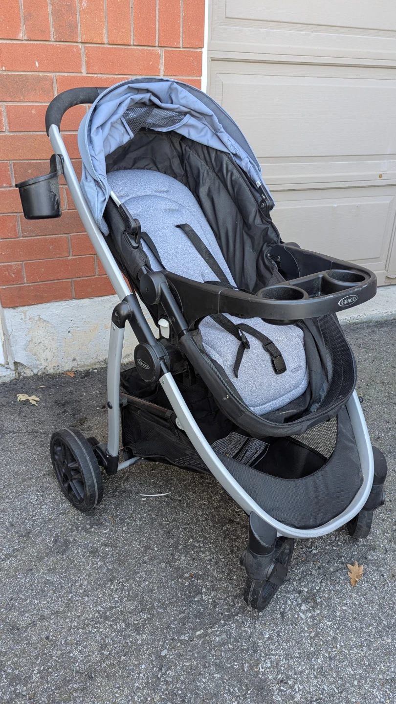 Graco Stroller - Grey and Black