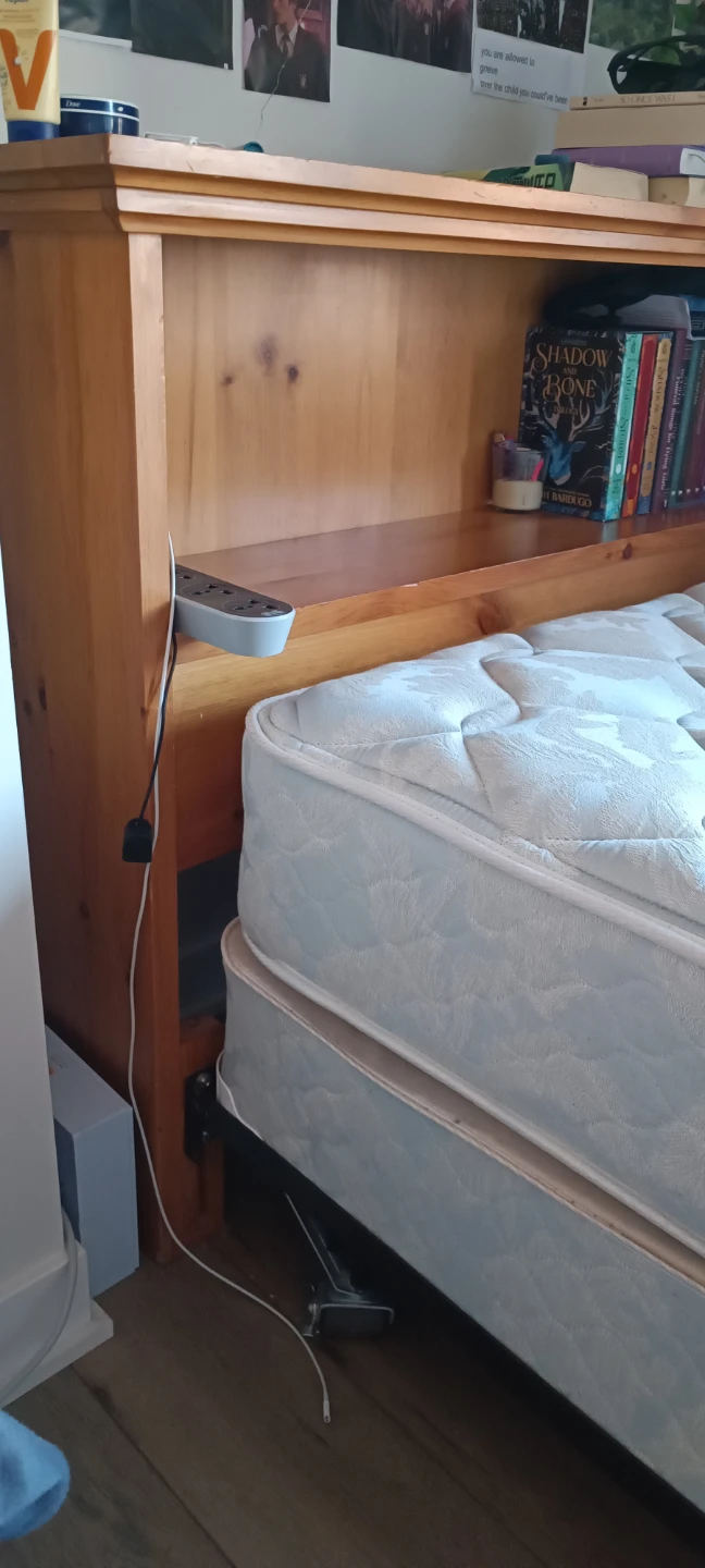 Single Twin bed with headboard - photo 4