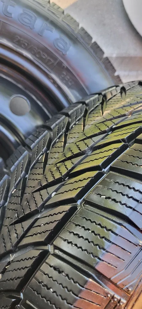 Two Vantara 215/60R17 Winter Tires on Rims