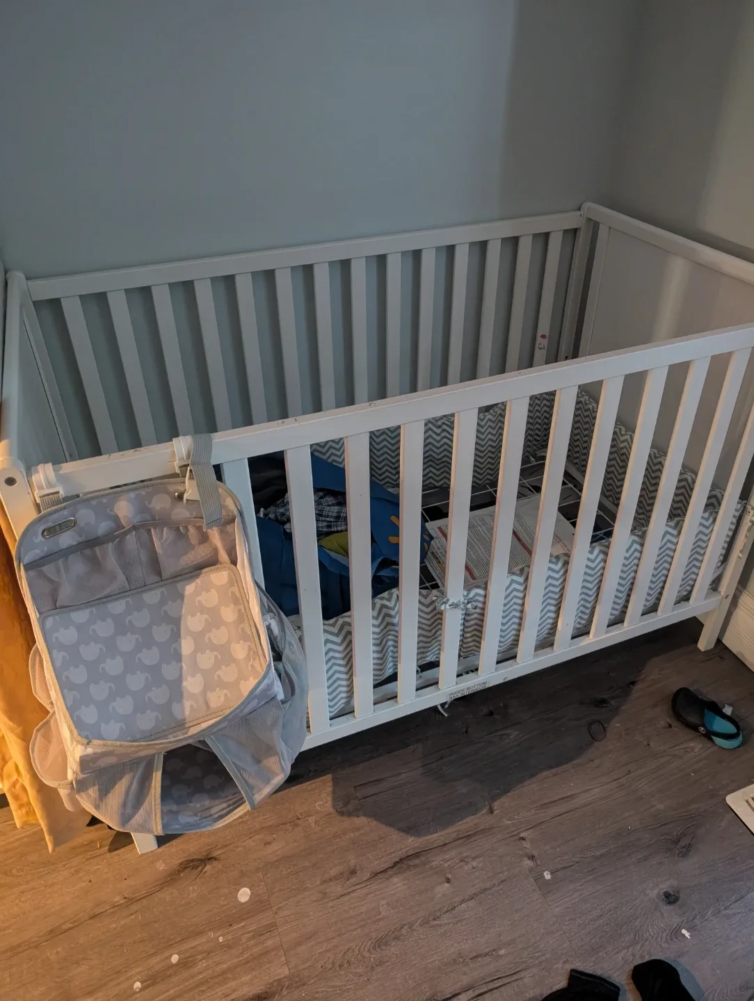 White Baby Crib