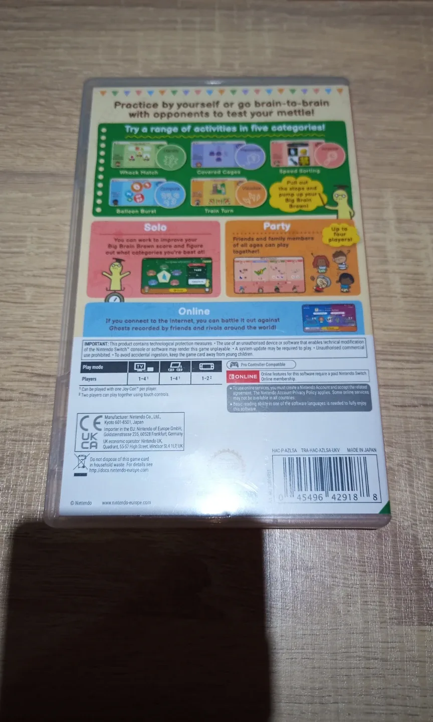 Big Brain Academy: Brain vs. Brain for Nintendo Switch image indicator(2)