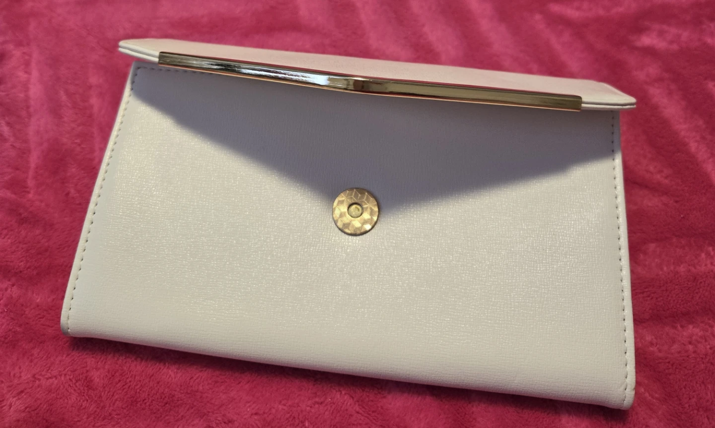 White Clutch Purse - photo 3