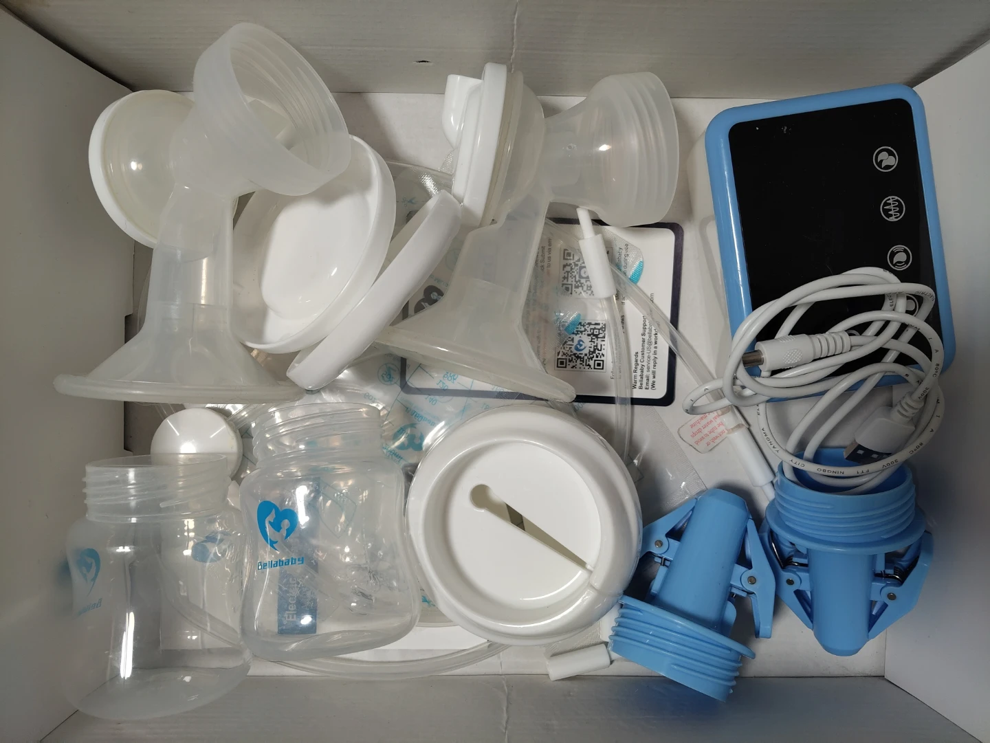 BellaBaby Duo Rechargeable Electric Breastpump BLA8015-02 - photo 2