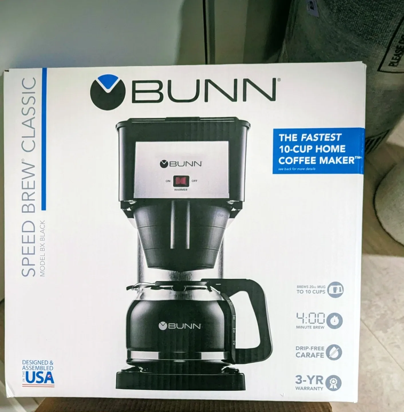 BUNN Speed Brew Classic BX Black Coffee Maker