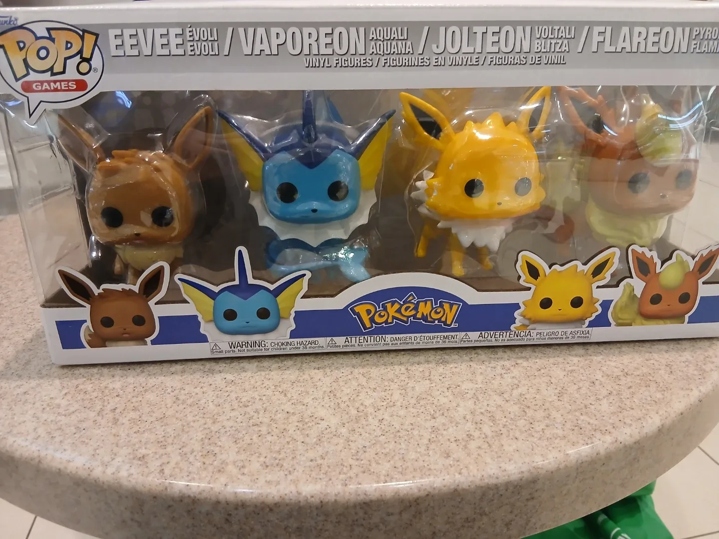 Funko Pop! Games Pokemon Eevee Evolutions 4-Pack