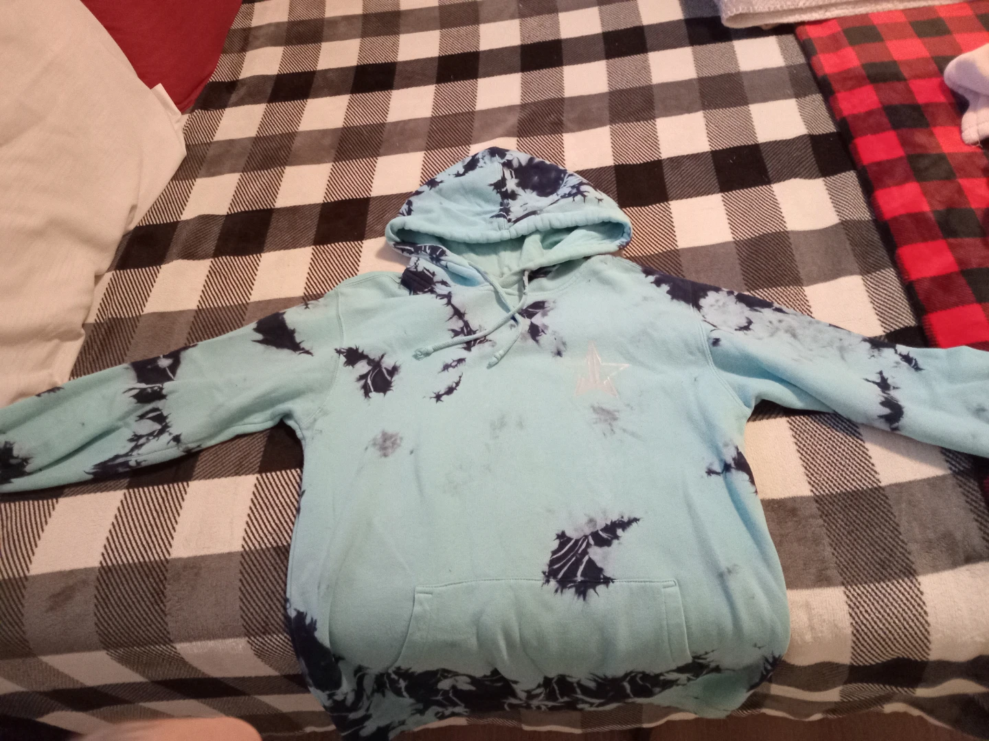 Fashion Nova Tie Dye Hoodie - Size S