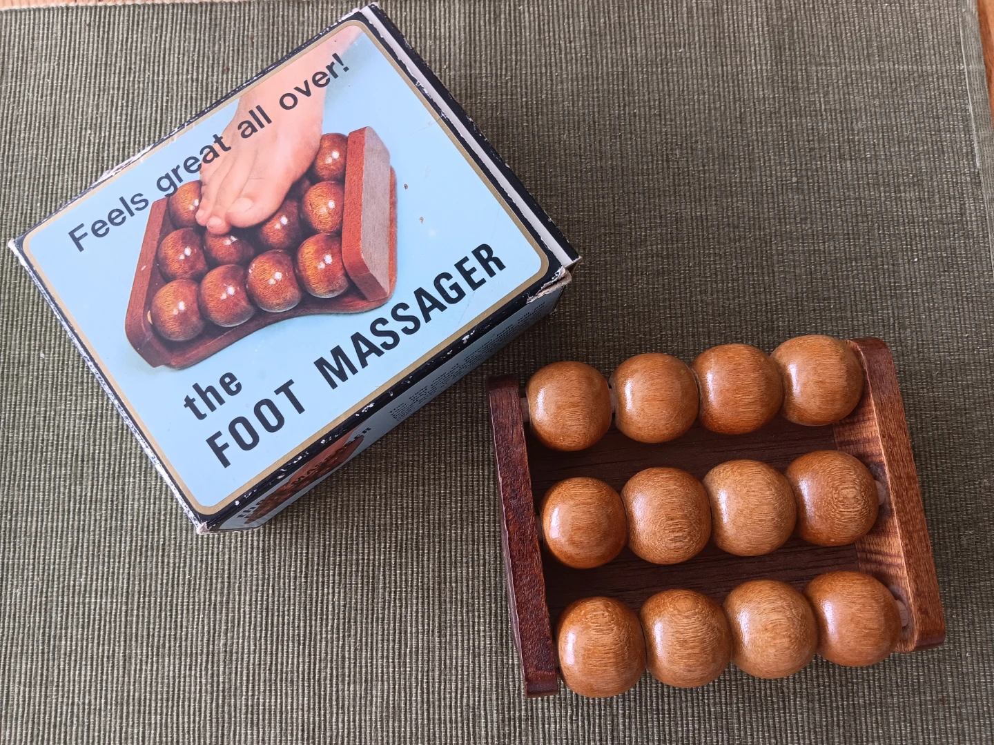 Vintage Foot Massager with Box