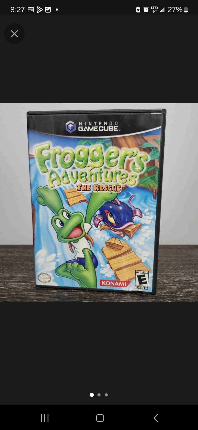 Nintendo Gamecube Froggers Adventures The Rescue Konami