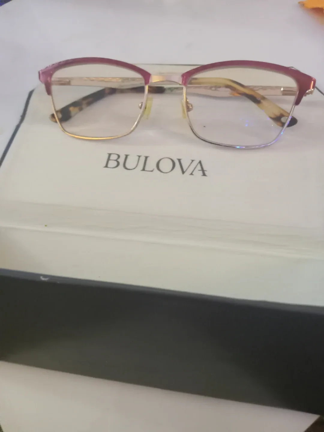 Bulova Eyeglasses,lens is 250 to 300 image indicator(2)