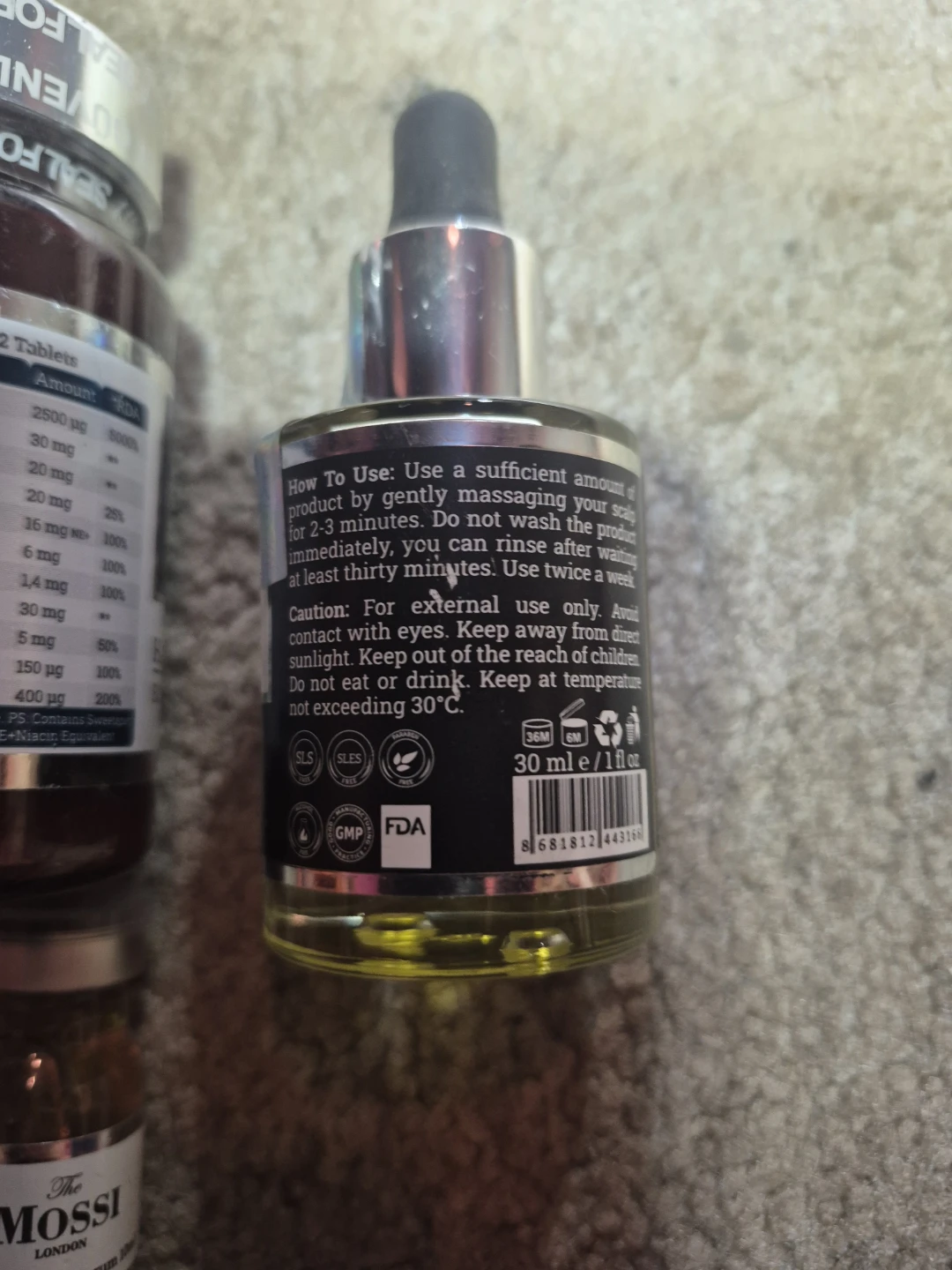 The Mossi London Hair Oil Complex & Vitamins - photo 4