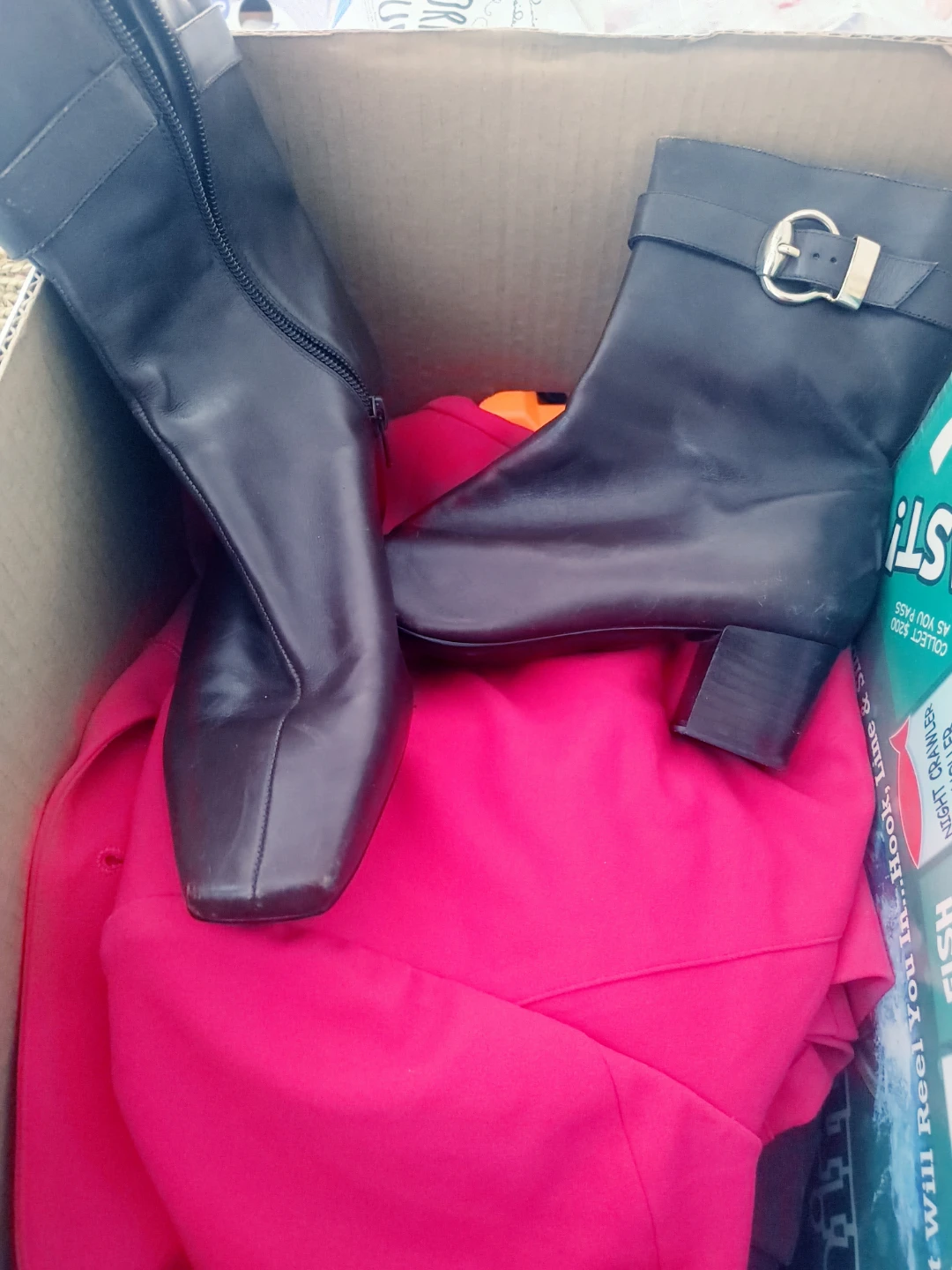 Woman Leather Beyond Ankle Boots