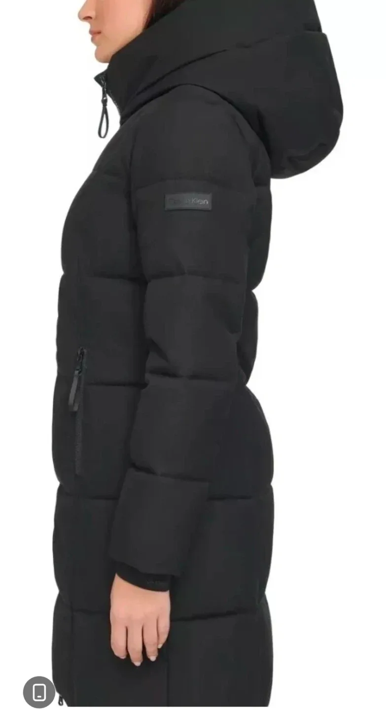 Calvin Klein Women's Oxford Puffer Jacket Size L