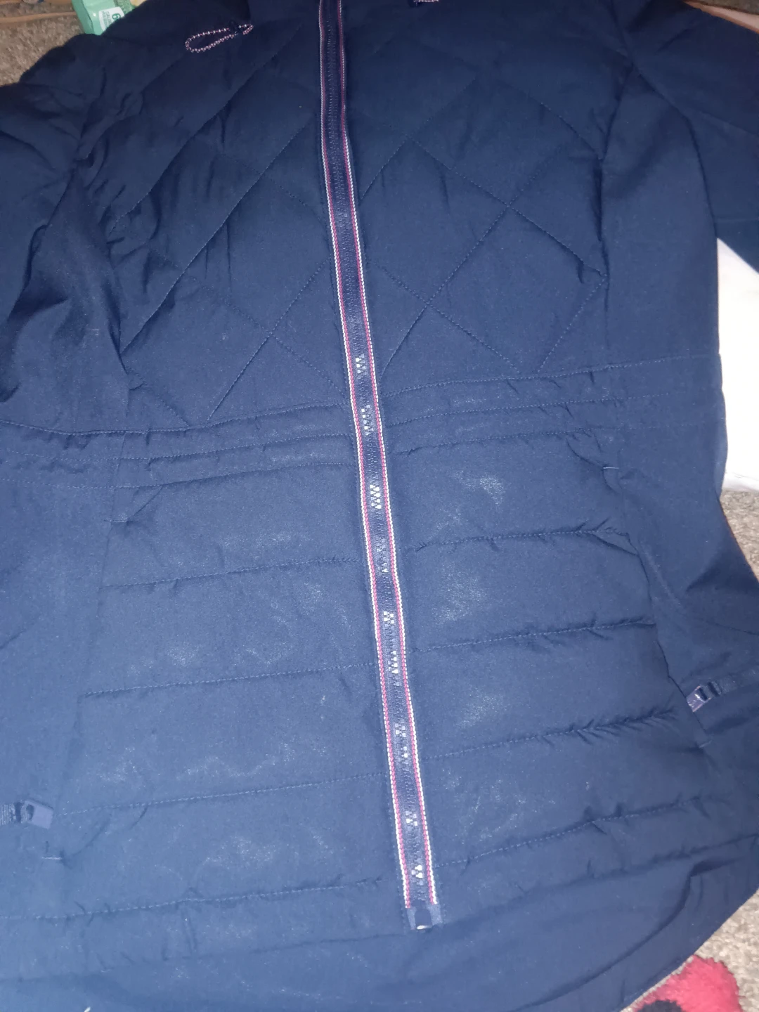 Tommy Hilfiger Navy Blue Puffer Coat - Size M - photo 4