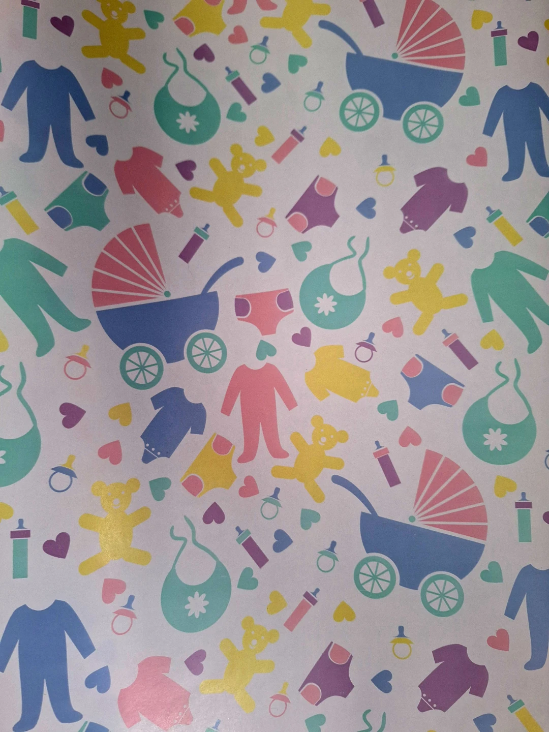 #Freecycle Baby Shower Tablecover, Banner, and Wrapping paper - photo 4