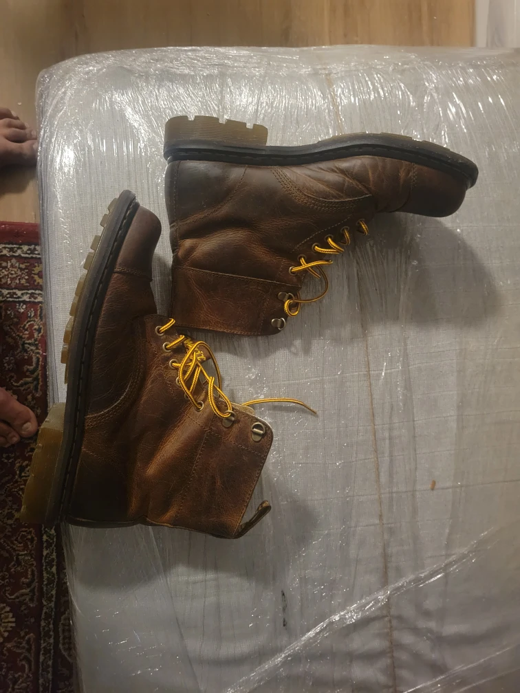 Dr. Martens Brown Leather Boots - photo 5