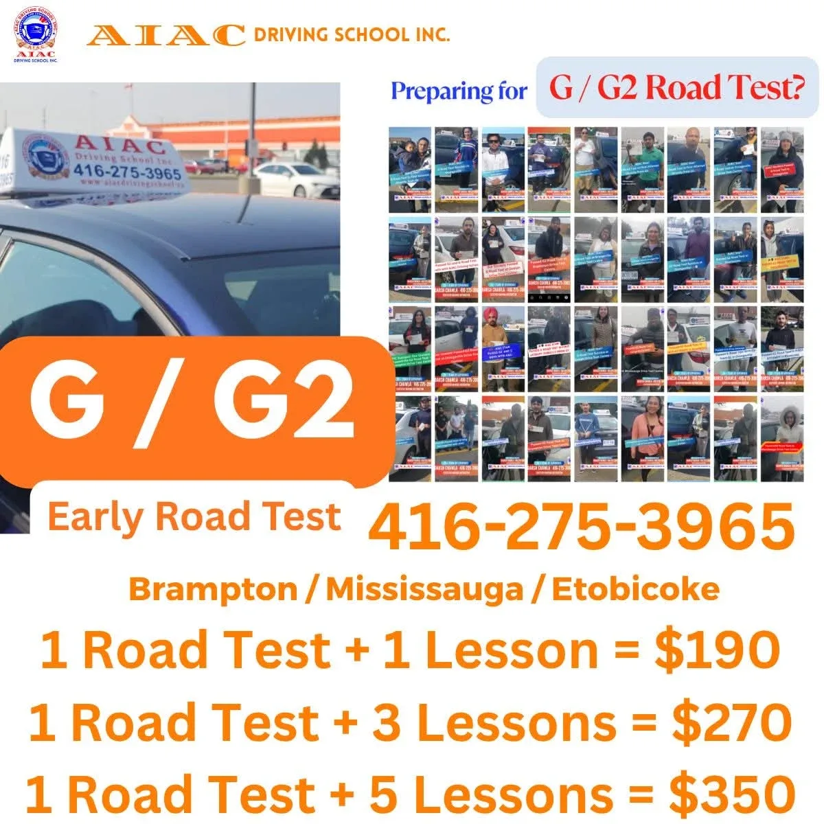 Early road test with G / G2 lessons, image indicator(2)