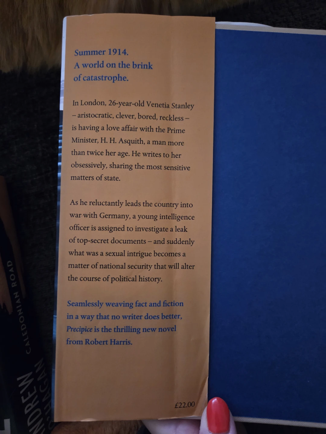 Precipice by Robert Harris - Book - photo 3