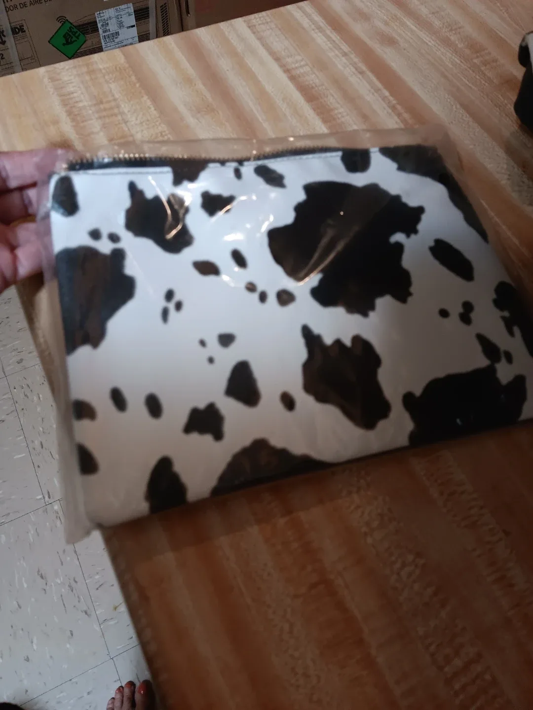Cow Print Crossbody Bag"#Cleanout Koo