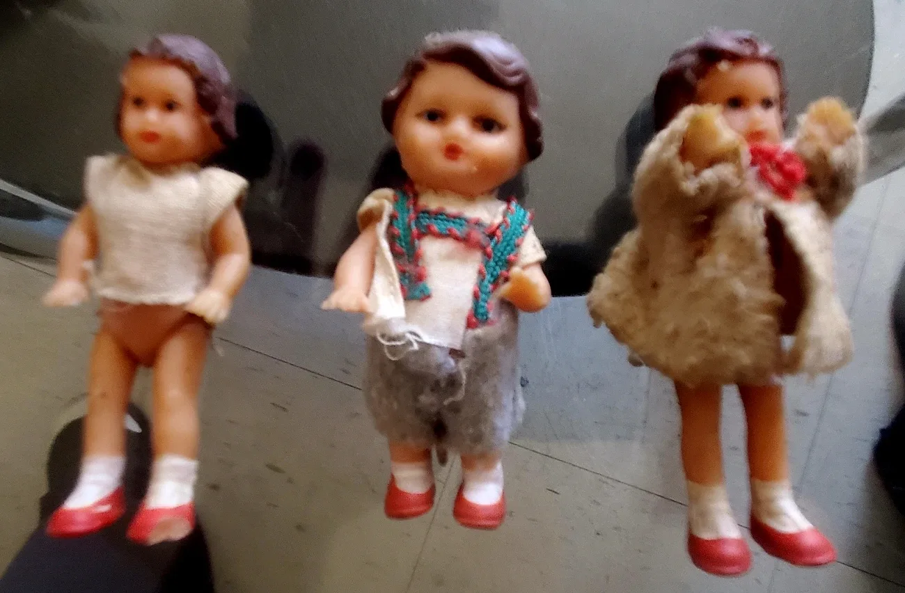 Vintage Miniature Dolls (Set of 3)