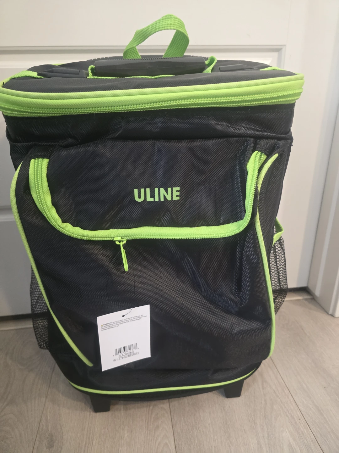 Uline Rolling Cooler - Black/Lime NEW - photo 5