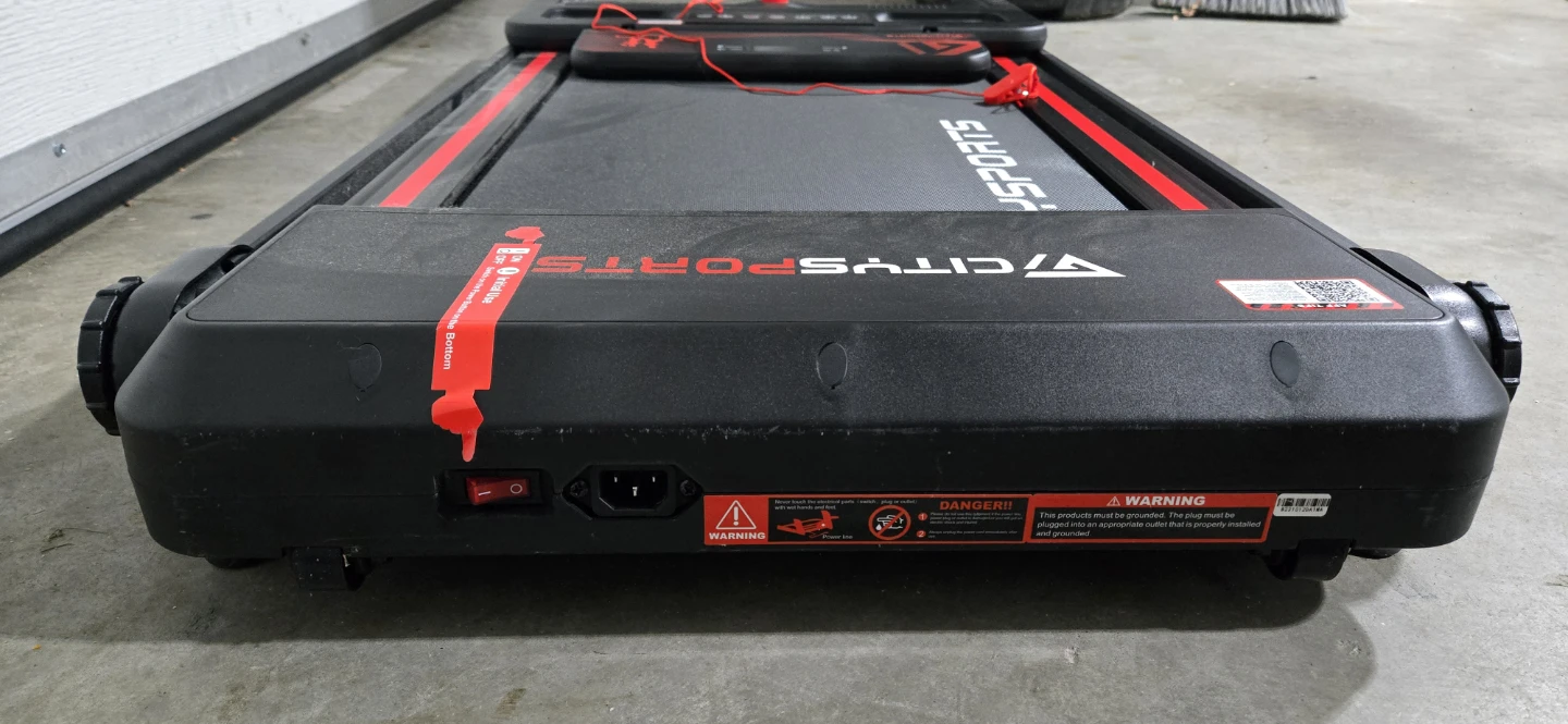 Citysports Treadmill - Black & Red - photo 3