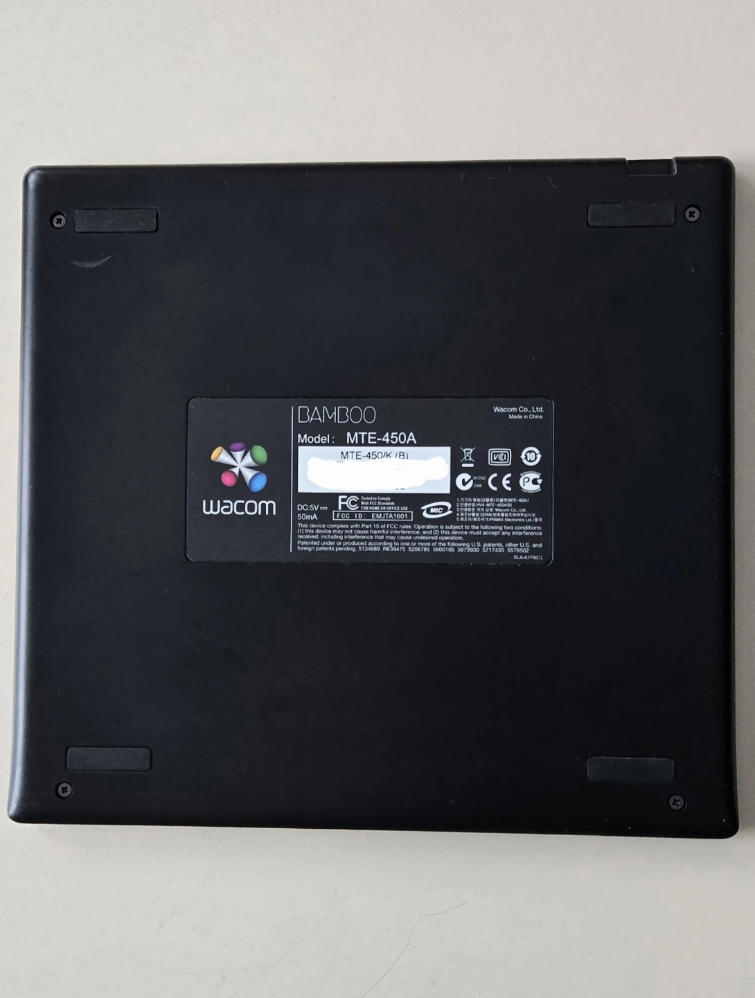 Wacom Bamboo MTE-450A Graphics Tablet - photo 3
