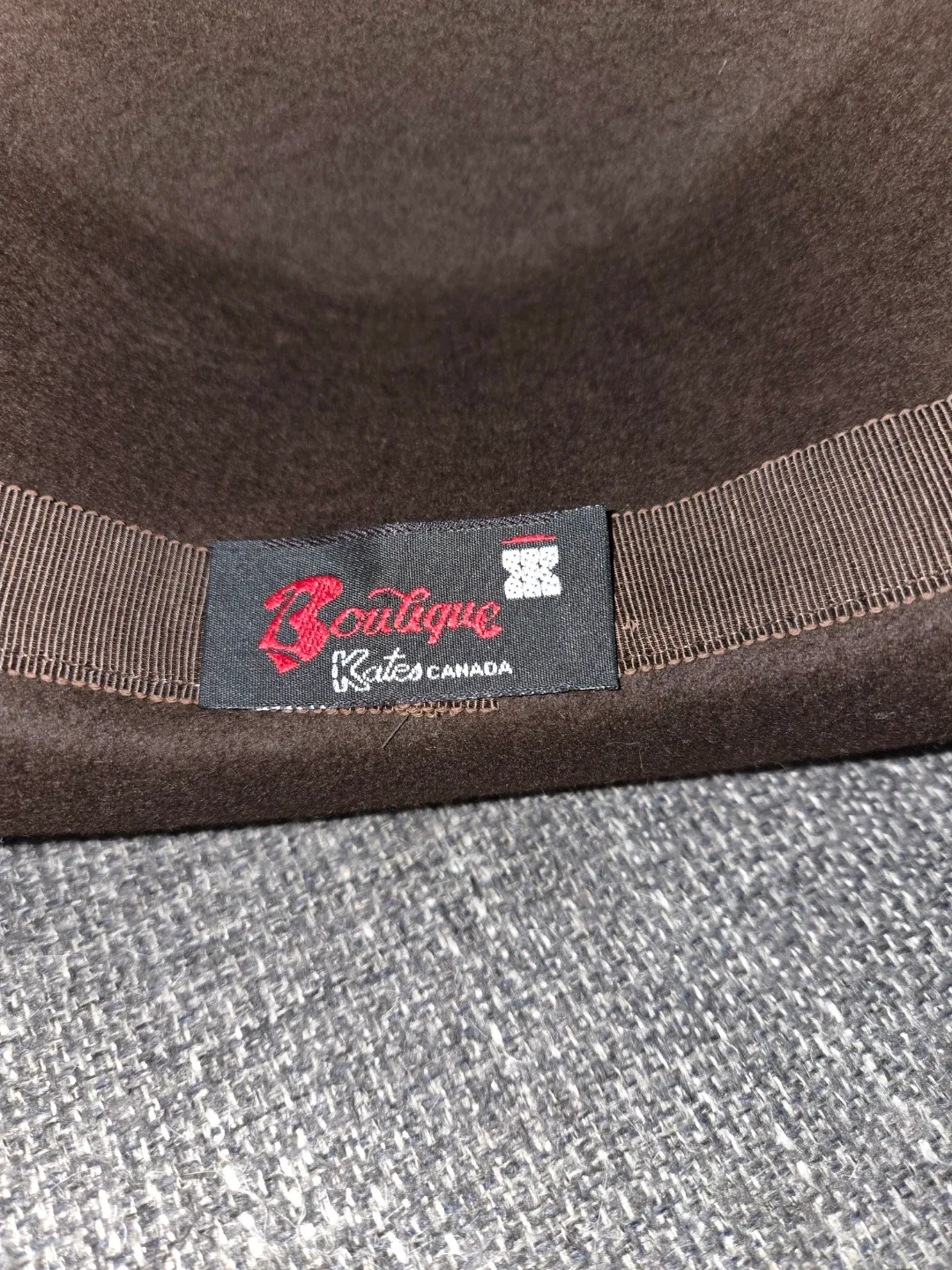 #Cleanout Boutique Kate's Canada Brown Hat image indicator(3)