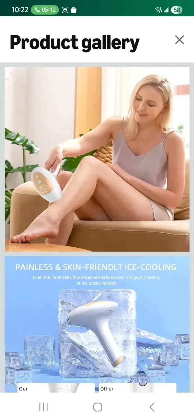 Hair Removal Device image indicator(6)