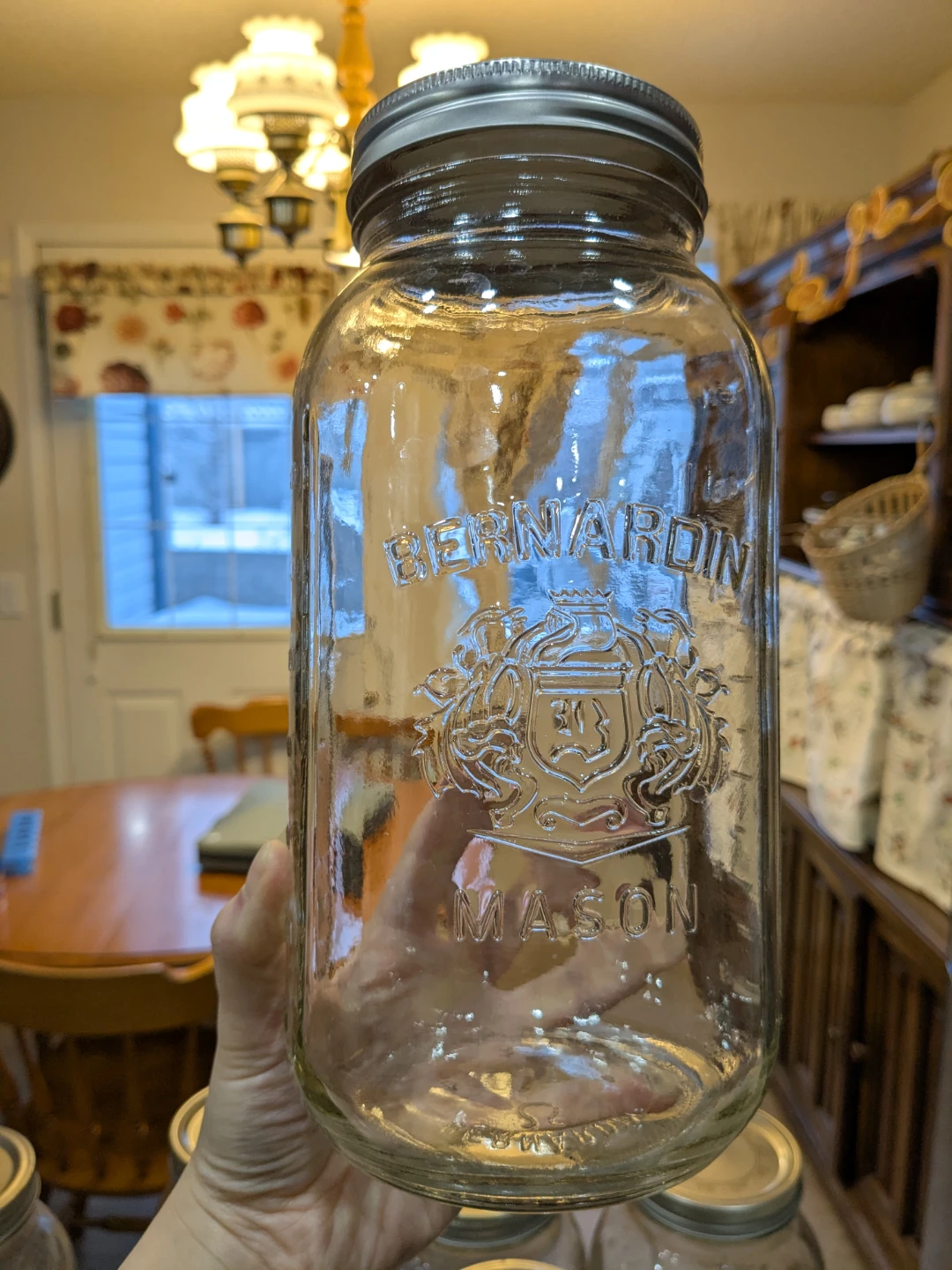 Large Bernardine Mason jars - photo 2