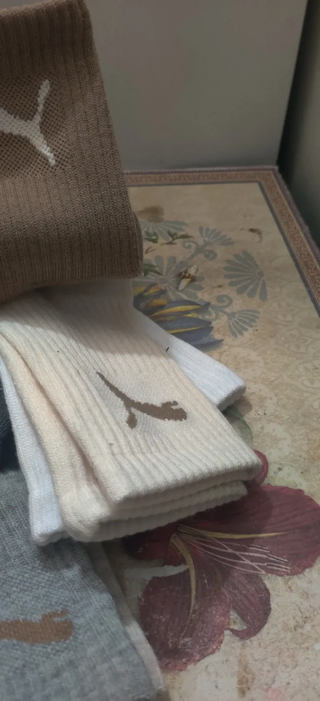 Puma 8 Pairs Hi Quarter Cushioned Socks image indicator(4)