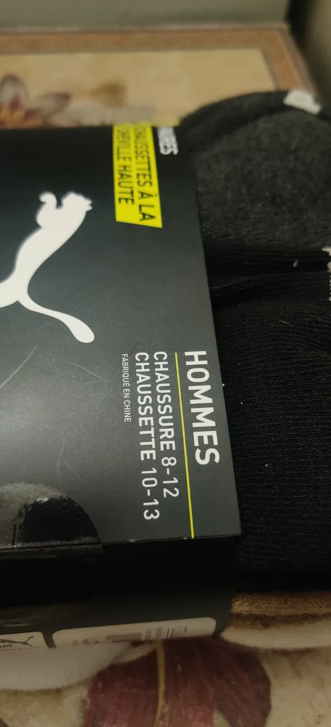 Puma 8 Pairs Hi Quarter Cushioned Socks image indicator(6)