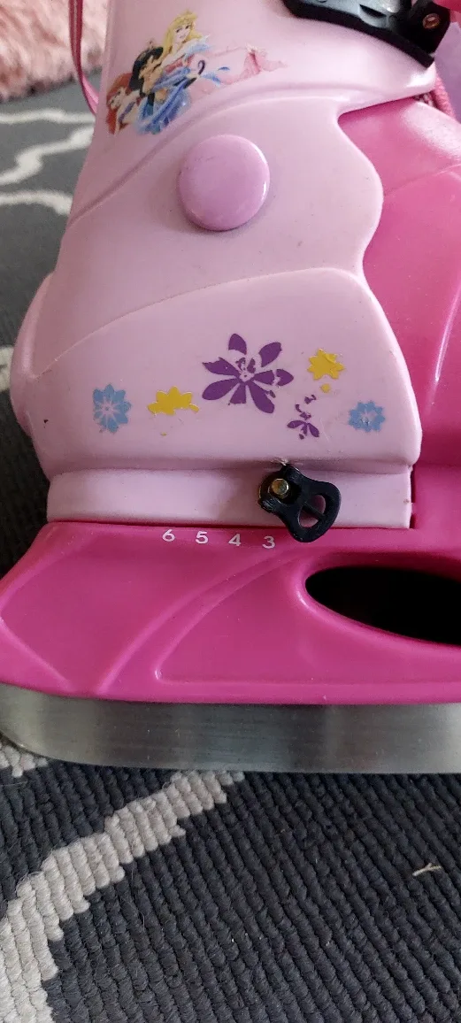 Girls' White Figure Skates  and more image indicator(6)