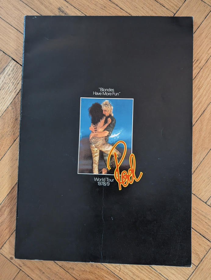 Rod Stewart World Tour 1978/9 Book